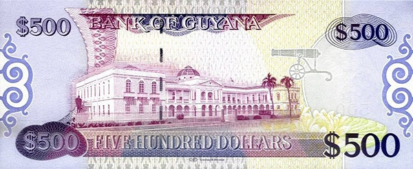 PN37c Guyana - 500 Dollars (2024)